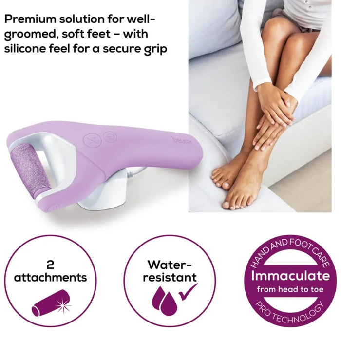 Beurer MP 59 Hornhautentferner Wet & Dry / Callus remover Wet & Dry