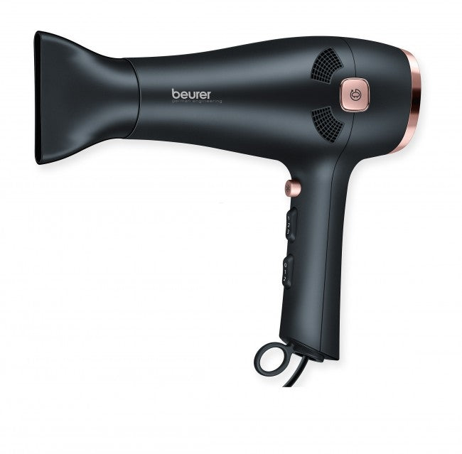 Beurer HC 55 Hair dryer,2 000 W, cable rewind function, ion function,3 heat settings, 2 blower settings, cold air, overheating protection