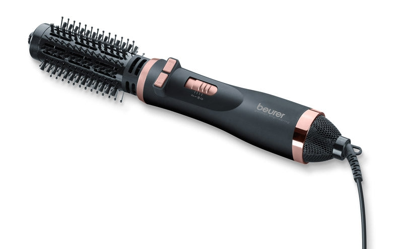 Beurer HT 80 Rotating hot air brush, ionic function, caremic coating, 2 attachments-curling brush,heated brush, 2 heat settings