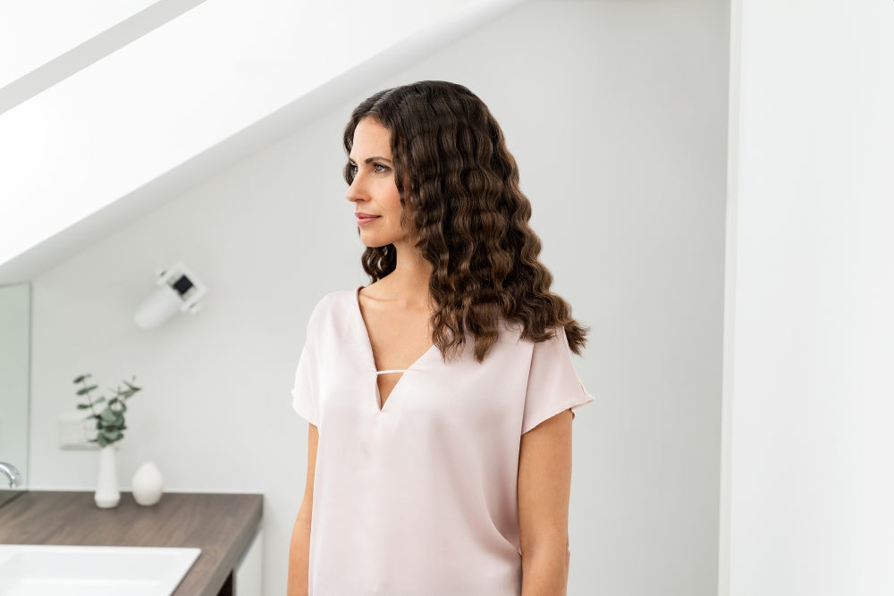 Beurer HT 65 Wave styler, 4 in 1: beach waves, natural waves, mermaid waves, water waves, Ceramic keratin coating, Individual temperature settings (160 - 210 °C), Digital display, Key lock, Automatic switch-off after 30 min.