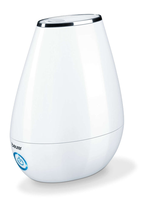 Beurer LB 37 air humidifier white; ultrasound humidification technology; 15 aroma pads; clianing brush; 20 watts; max. 20m2