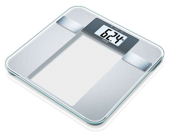 Beurer BG 13 Diagnostic Bathroom Scale; XL display;body weight, body fat, body water, muscle percentage,bone mass, 10 users; 150 kg