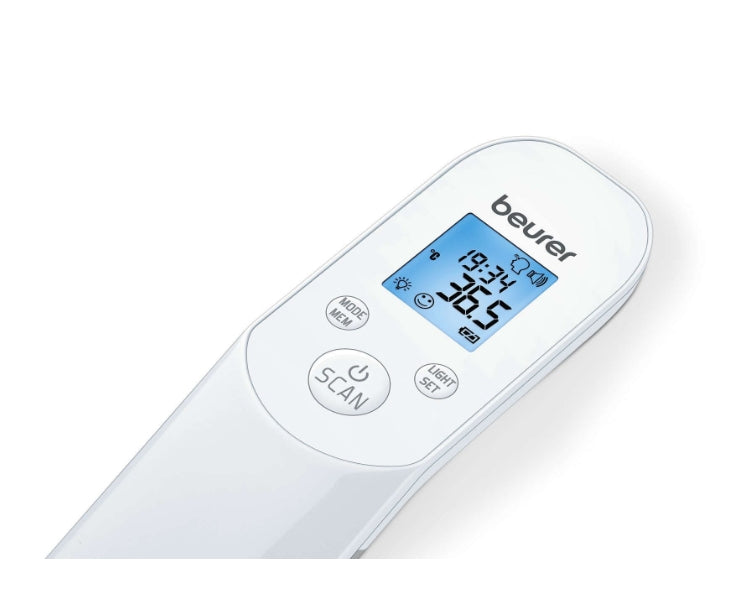 Beurer FT 85 non-contact thermometer, Measurement of body, ambient and surface temperature, 60 memory spaces