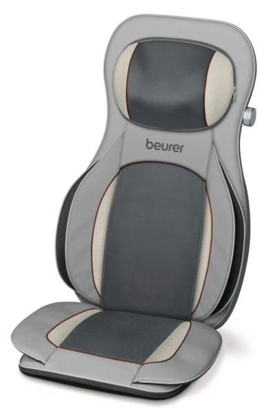 Beurer MG 320 Shiatsu air compression seat cover; Penetrating 3-in-1 massage with Shiatsu, air pressure  and spot massage; Soothing neck massage