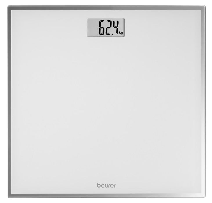 Beurer GS 120 Kompakt Glass bathroom scale  black; Automatic switch-off, overload indicator; 150 kg / 100 g