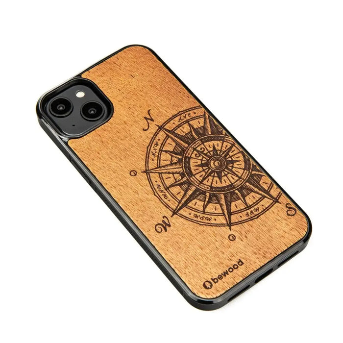 Bewood Traveler Merbau wooden case for iPhone 15 Plus - Cell phone cases and covers<<<HurtelXML