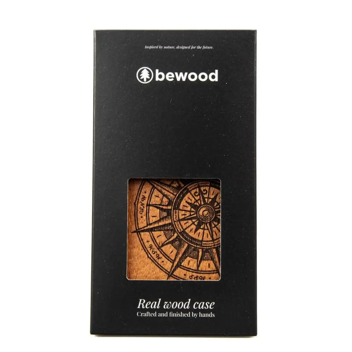 Bewood Traveler Merbau wooden case for iPhone 15 Plus - Cell phone cases and covers<<<HurtelXML