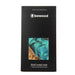 Bewood Unique Turquoise Wood and Resin Case for iPhone 15 Pro Max - Turquoise and Black - Cell phone cases