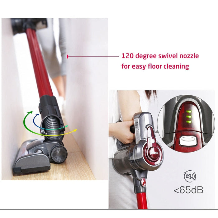 Dibea T6 Cordless Vacuum Cleaner with Docking Station and Container, 7kpa Suction