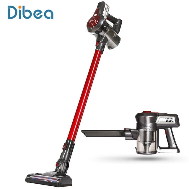 Dibea T6 Cordless Vacuum Cleaner with Docking Station and Container, 7kpa Suction