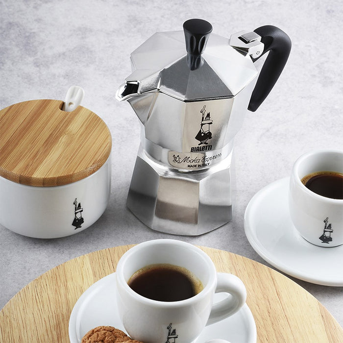 Bialetti Moka Express Moka pot 0.55 L Black, Silver