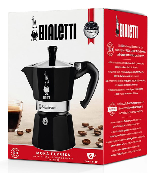 Bialetti Moka Express Moka pot Black