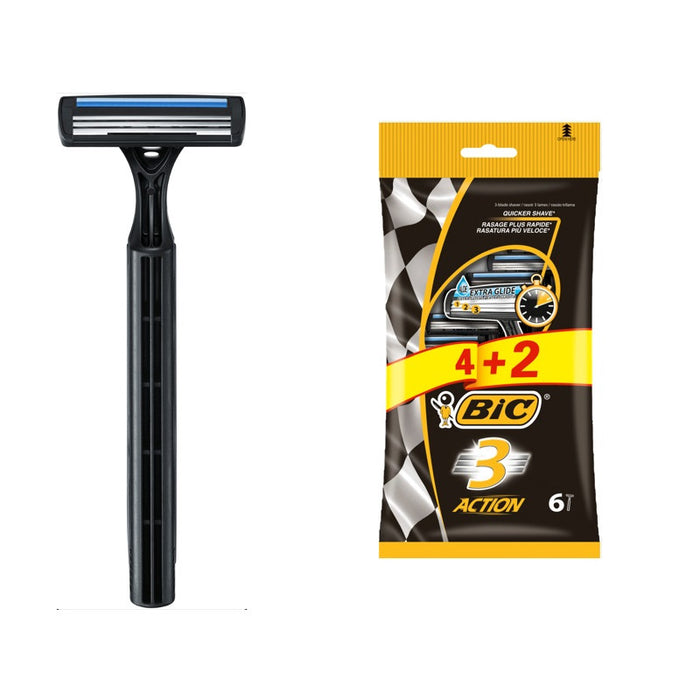 SELF-SHARPEN BIC3 ACTION PL 4+2 BIC
