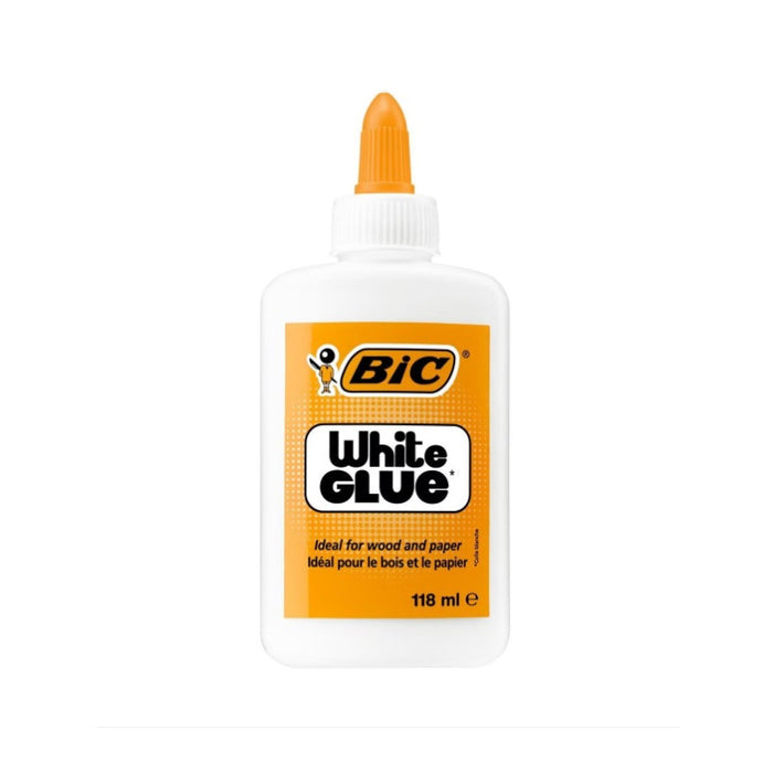 KIT WHITE GLUE 118 ml BL1 BIC