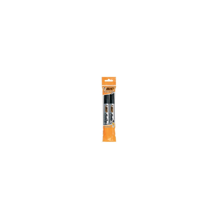 PERMANENT MARKER SET 2PCS. / black / BIC