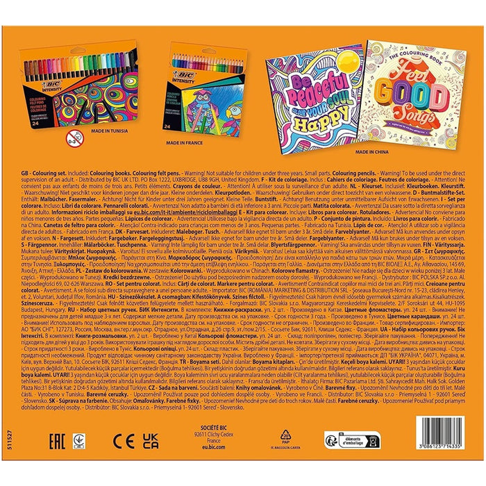 BIC NTENSITY IGLU MIXED COLORING KIT