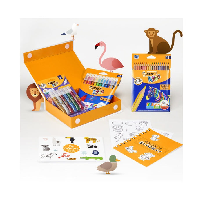 MY ICON BIC COLORING BOX SET