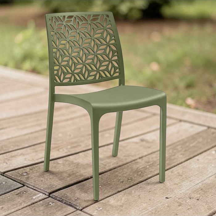GARDEN CHAIR 46X57X81CM PINE GREEN BICA NINFA