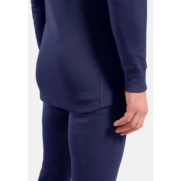 Bielizna termoaktywna z długim rękawem Odlo BL TOP crew neck l/s MERINO 260 roz. M Niebieska - Thermoactive