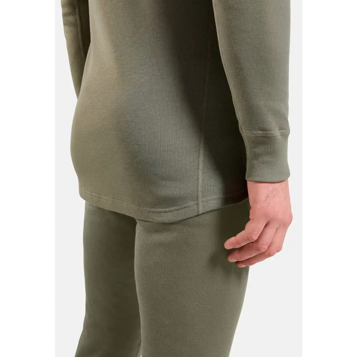 Bielizna termoaktywna z długim rękawem Odlo BL TOP crew neck l/s ACTIVE WARM roz. M Szara - Thermoactive