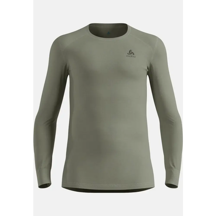 Bielizna termoaktywna z długim rękawem Odlo BL TOP crew neck l/s ACTIVE WARM roz. M Szara - Thermoactive
