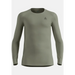 Bielizna termoaktywna z długim rękawem Odlo BL TOP crew neck l/s ACTIVE WARM roz. M Szara - Thermoactive