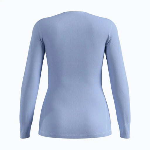 Bielizna termoaktywna z długim rękawem Odlo BL TOP crew neck s/s ACTIVE WARM roz. S Niebieska - Thermoactive