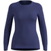 Bielizna termoaktywna z długim rękawem Odlo BL TOP crew neck s/s ACTIVE WARM roz. L Niebieska - Thermoactive