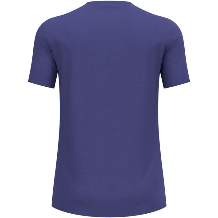 Bielizna termoaktywna z krótkim rękawem Odlo BL TOP crew neck l/s MERINO 160 roz. L Niebieska - Thermoactive