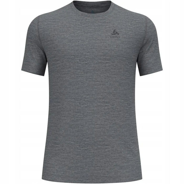 Bielizna termoaktywna z krótkim rękawem Odlo BL TOP crew neck l/s MERINO 160 roz. L Ciemnoszary - Thermoactive