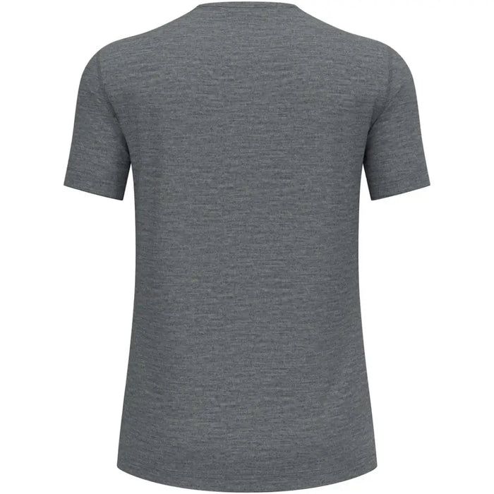 Bielizna termoaktywna z krótkim rękawem Odlo BL TOP crew neck l/s MERINO 160 roz. L Ciemnoszary - Thermoactive