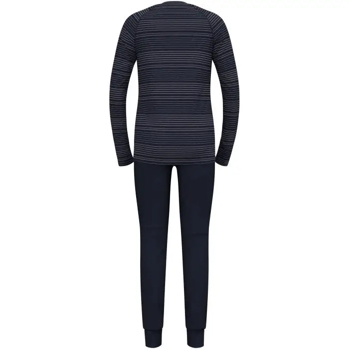 Bielizna termoaktywna - zestaw Odlo Set ACTIVE WARM Special Set roz. M Granatowa - Thermoactive