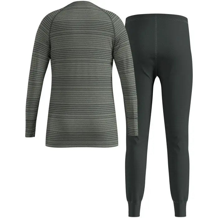 Bielizna termoaktywna - zestaw Odlo Set long ACTIVE WARM SET roz. 128cm Szara - Thermoactive