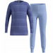 Bielizna termoaktywna - zestaw Odlo Set long ACTIVE WARM SET roz. 140cm Granatowa - Thermoactive