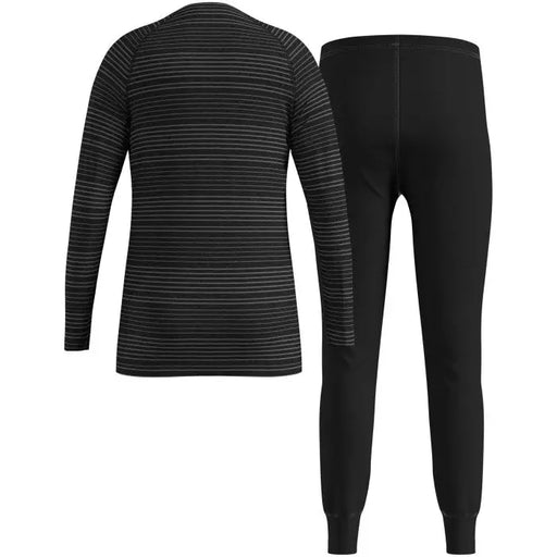 Bielizna termoaktywna - zestaw Odlo Set long ACTIVE WARM SET roz. 152cm Czarna - Thermoactive