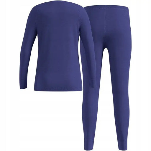 Bielizna termoaktywna - zestaw Odlo Set long MERINO 200 roz. 164cm Niebieska - Thermoactive underwearODM-BTE<<<Military