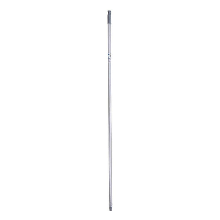 Broom handle Grey Metal 2,3 x 130 x 2,3 cm Stripes (12 Units)
