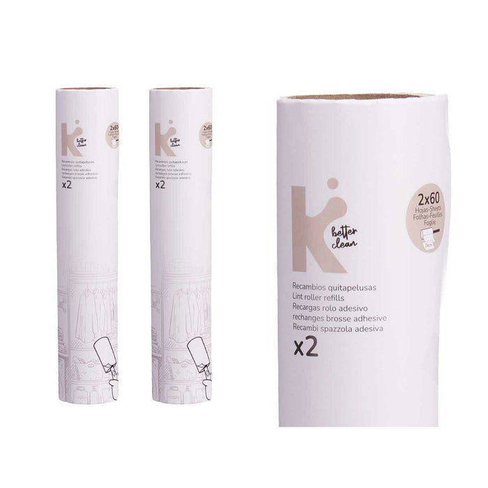 Lint Remover White 24 x 19 cm 14 x 31 x 4,5 cm Replacement (12 Units)