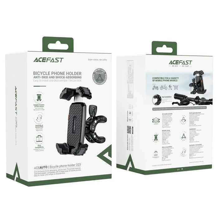 Bike Mount Acefast D23 (black) - Mounts<<<Bicycle accessories<<<Sport<<<InnproXML&&&Cell phone holders<<<HurtelXML