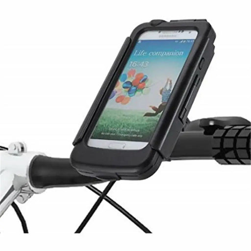 Bike Phone Holder Muvit 5’’ Black Plastic - Електроника GPS и Автомобил<<<Компютри| Електроника<<<BigBuy&&&Поставки за