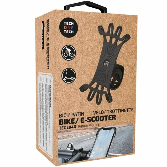 Bike Phone Holder Tech One Tech TEC2840 Silicone - Електроника GPS и Автомобил<<<Компютри|