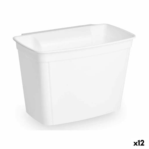 Bin Bag Holder Kinvara White Plastic 4 L (12 Units) - Почистване Прахосмукачки И Гладене<<<Дом Градина<<<BigBuy&&&Други