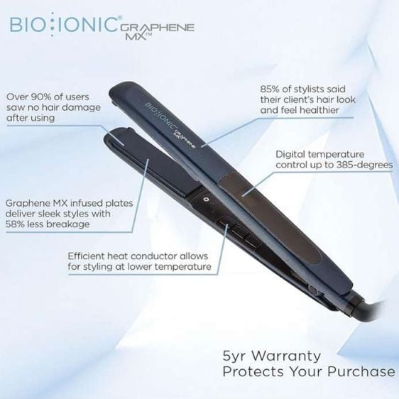 Hair press Bio Ionic Graphene MX Styling Iron