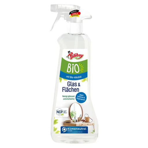 BIO PREPARATION FOR GLASSES WITH ALCOHOL 500 ML POLIBOY - Почистващи препарати<<<Домашни потреби<<<Кухня<<<Praktiker