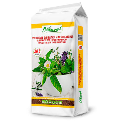 BIO SUBSTRATE FOR HERBS AND SPICES 20L BIOCOLOR - Почви<<<Торове почви и тревни смески<<<Градина<<<Praktiker