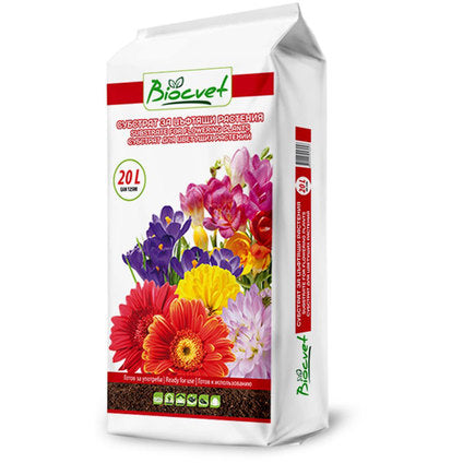 SUBSTRATE FOR FLOWERING 20L BIO COLOR