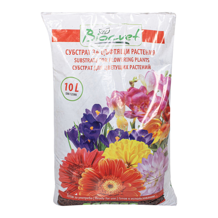 SUBSTRATE FOR FLOWERING 10L BIO COLOR