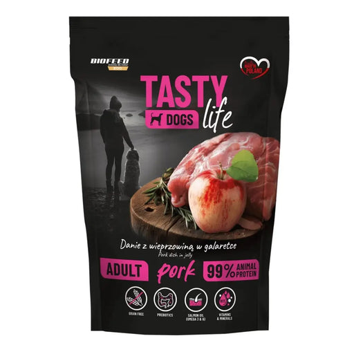 BIOFEED Tasty dog life wieprzowina 90% saszetka 500g - Wet foodDLP-KAM<<<For the dogDLP<<<ActionPL