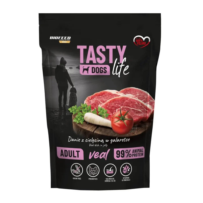 BIOFEED Tasty Dogs Life Veal - wet dog food - 500g - Wet foodDLP-KAM<<<For the dogDLP<<<ActionPL