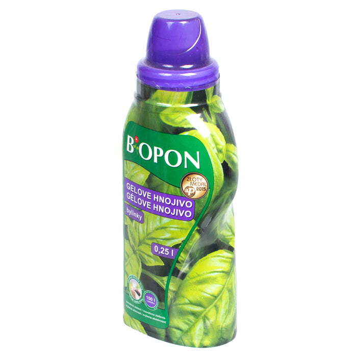 GEL MINERAL FERTILIZER FOR HERBS AND SPICES 0.25L BIOPON